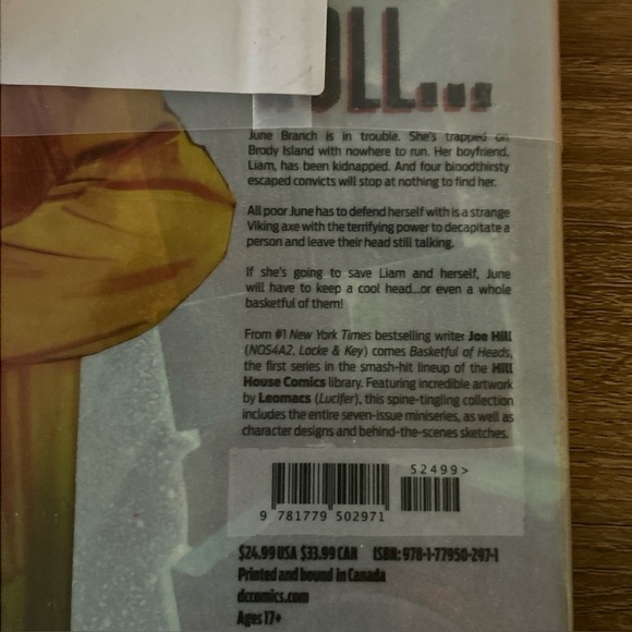 Basketful of Heads Hardcover Book Joe Hill DC Hill House Comics DC Black Label - Picture 6 of 7